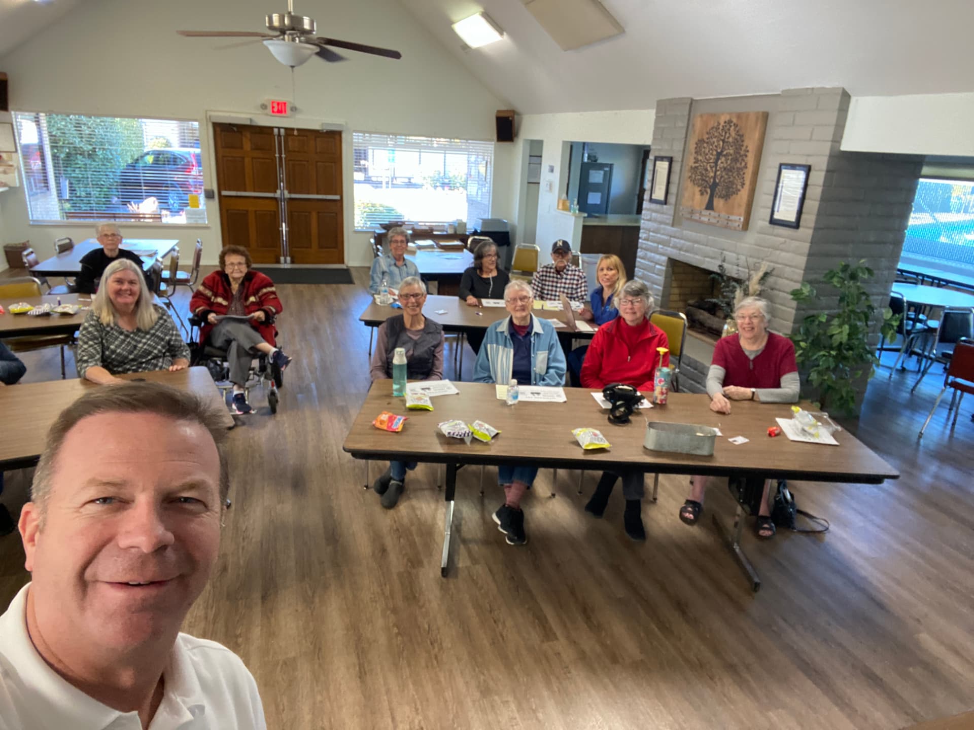 Medicare 101 at a community clubhouse